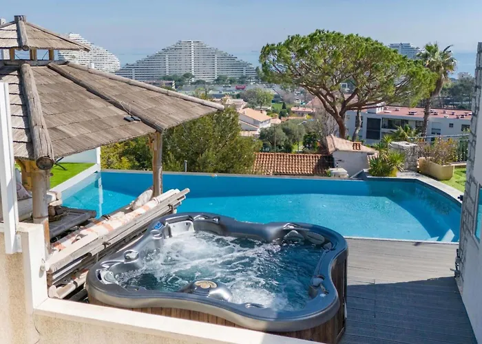 06 Bl - Superb Contemporary With Sea View * Villeneuve-Loubet